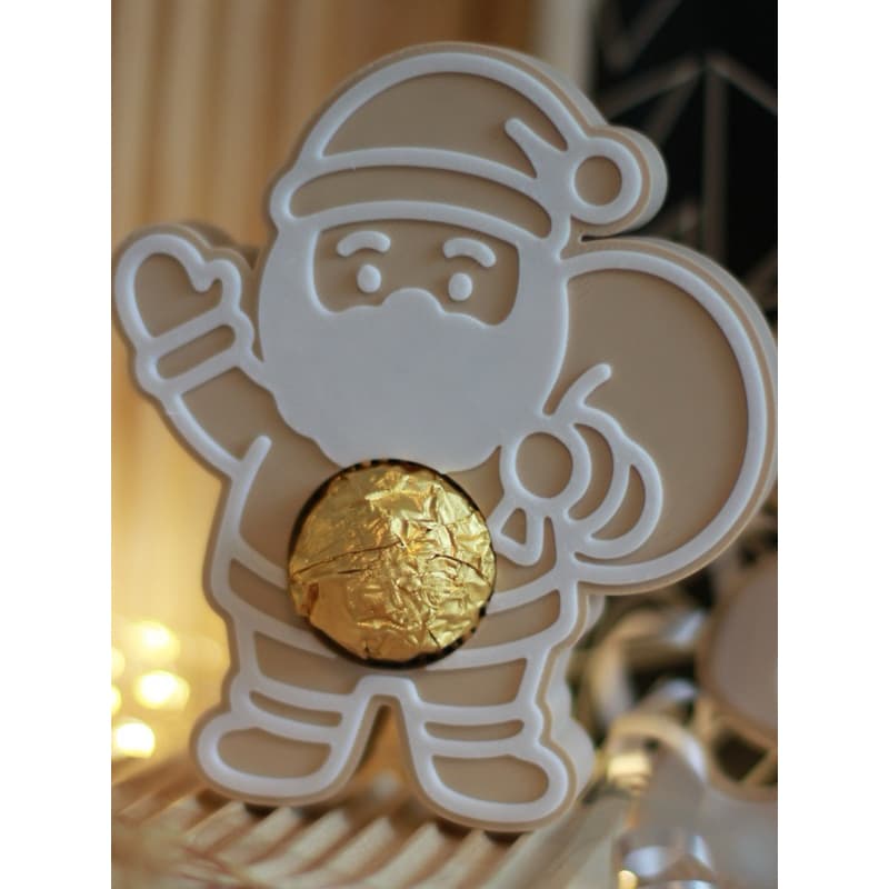 🎅 Kit 2 Porta Bombons Papai Noel – Lembrancinha e Decoração de Natal Linda!