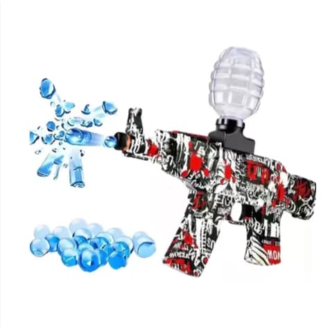 Arma M416/MP5 Elétrica Lança Bolinhas De Gel Com Bolinhas blaster Arminha de Gel+.5.000 Bolinhas  LUIZA