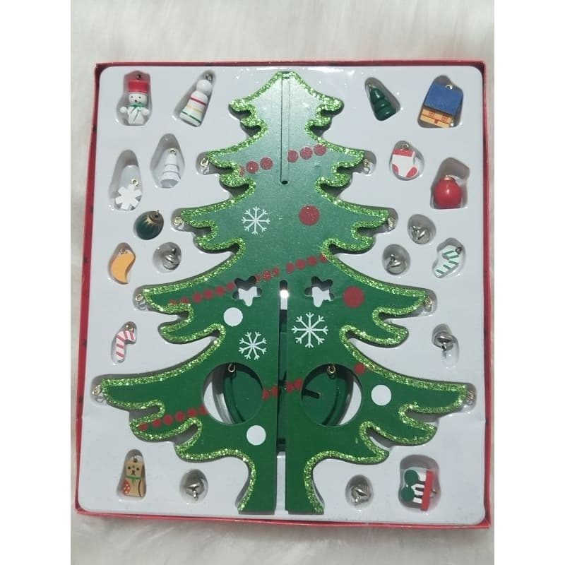Enfeite Natalino Árvore de Natal Decorativa, Decoração de Mesa ,Árvore Natalina