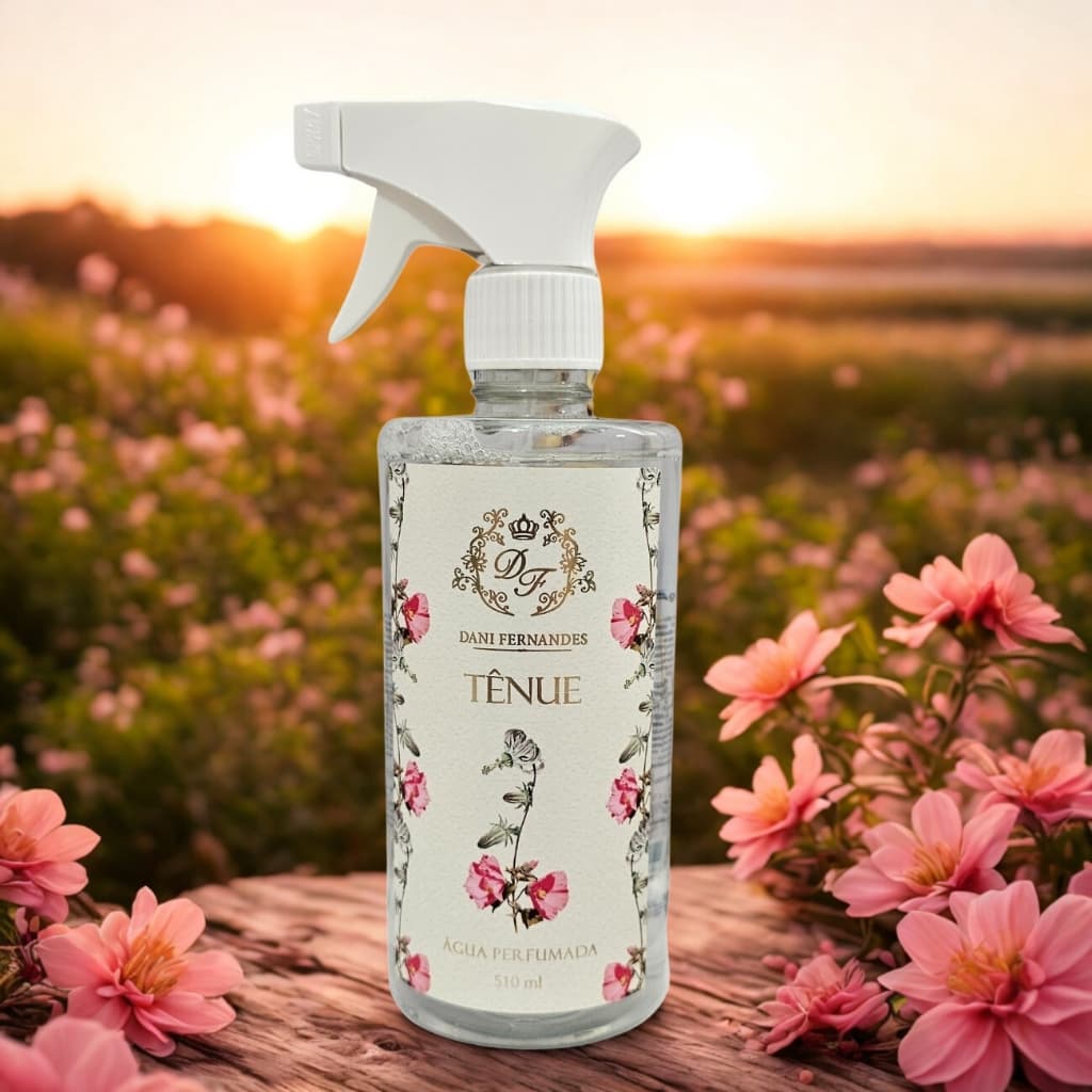Tênue - Água perfumada Dani Fernandes tênue 510 ml - Aromatizador para roupas e ambientes