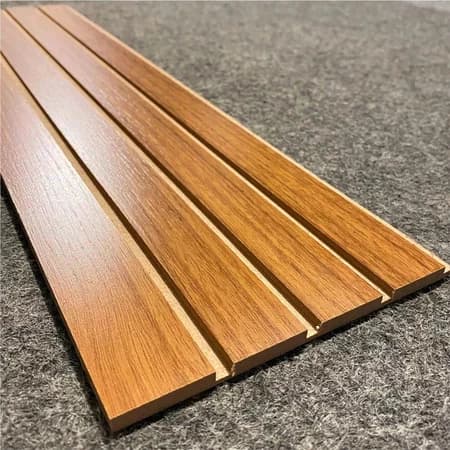 Kit Com Até 100 Placas Ripada Painel Decorativo em Mdf de Alta Qualidade Premium 45x11 cm