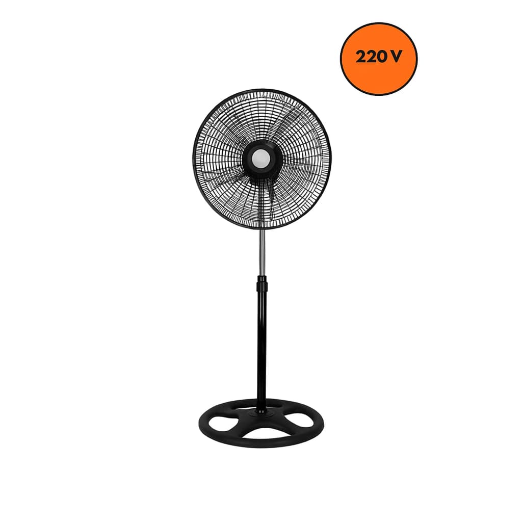 Ventilador de Pedestal Premium 220V 60W – Preto