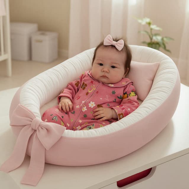 Ninho Bebe reborn Redutor de Berço para bebês