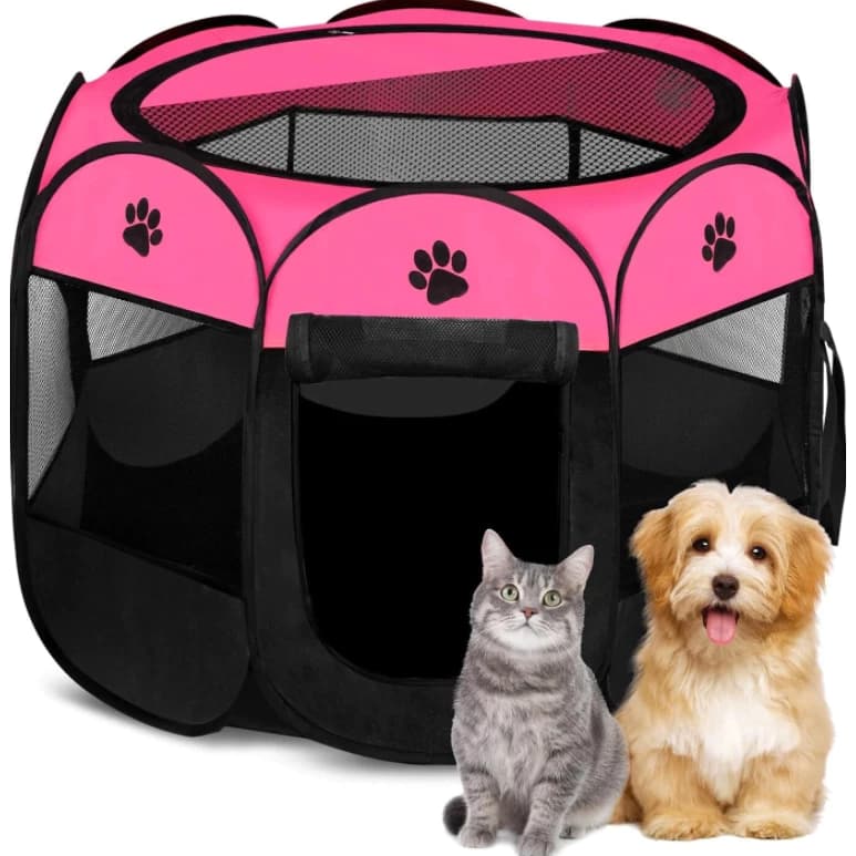 Casinha Para Pets Gatos e cachorros Grande Dobravél Portatil Resistente