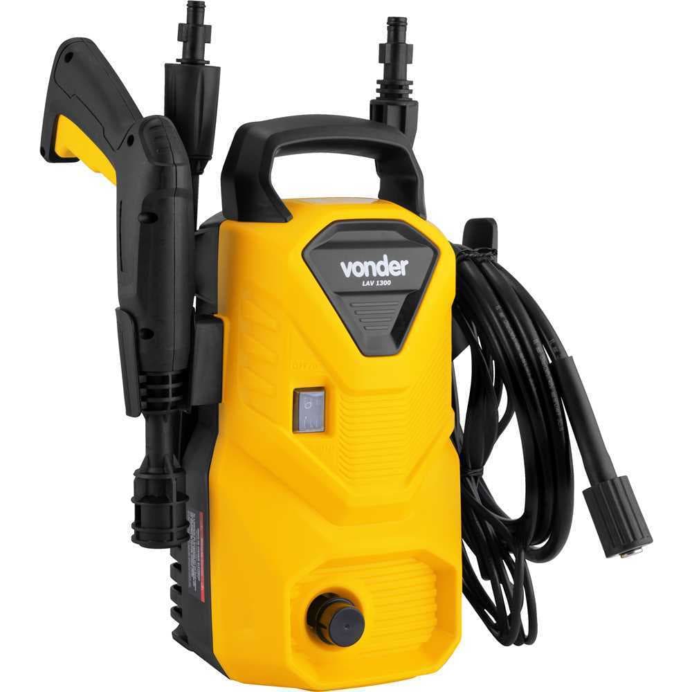 Lavadora De Alta Pressão 1300 Libras Lav1300 127V / 220v Vonder Cor Amarelo Frequência 60 Hz