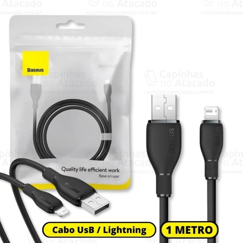 Fone de ouvido / Cabo Baseus Tipo C intra-auricular C17