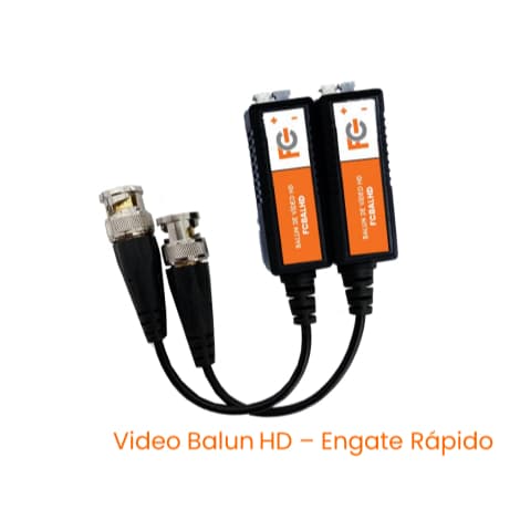VIDEO BALUN ENGATE RAPIDO PRESS-FIT