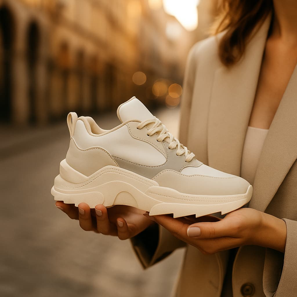 Tênis Feminino Plataforma Alta Casual Versátil e Estiloso