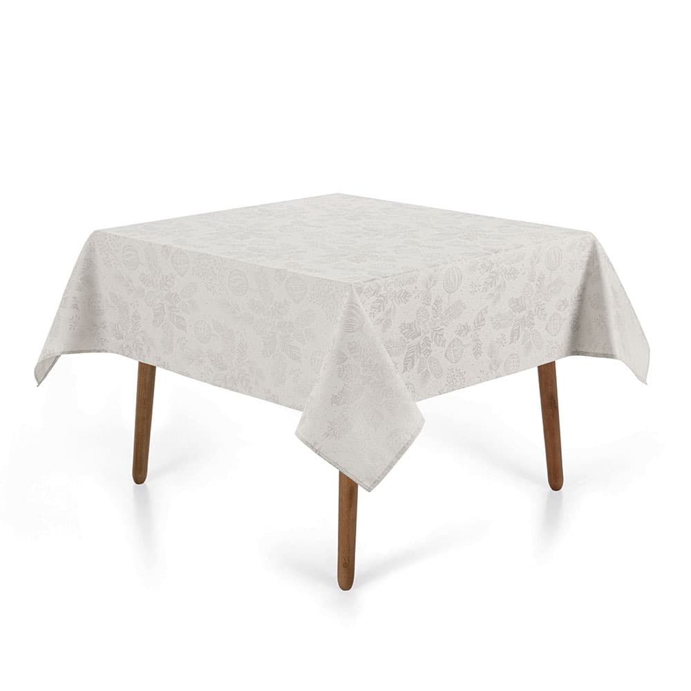 TOALHA KARSTEN MESA NATAL AZEVINHO COR 90152 CINZA