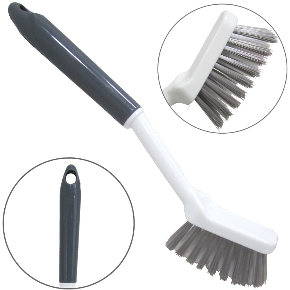 ESCOVA MULTIUSO RETANGULAR CABO PLASTICO 25X3CM
