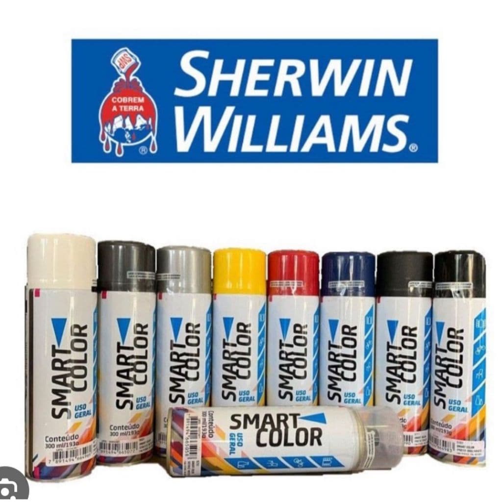 Spray uso geral smart color cores - tinta em spray