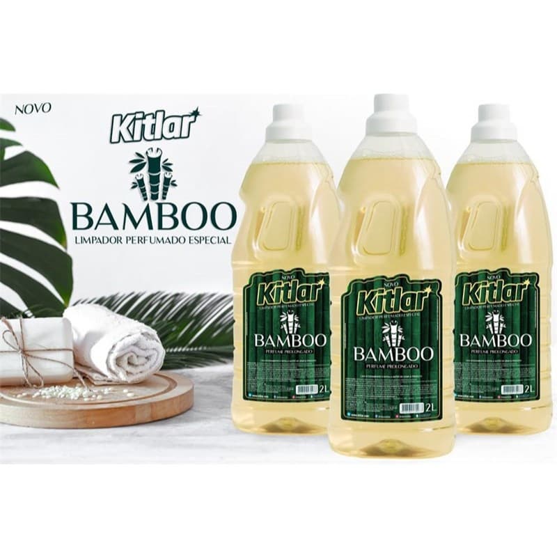 Limpador Perfumado Kit Lar Especial Bamboo 2 e 5 Litros