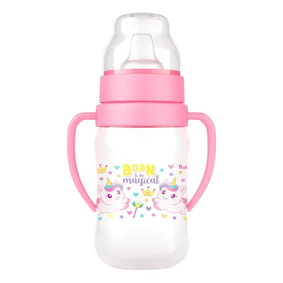 Copo Treinamento C/ Alça Infantil Unicórnio 400ml