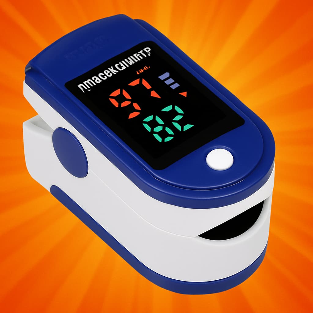 OXÍMETRO DIGITAL MEDIDOR DE SATURAÇÃO DE OXIGÊNIO NO SANGUE EXAME ROTÍMA CLIMA TEMPO APP