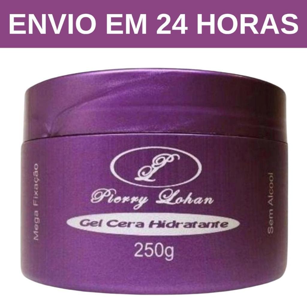 Gel Cera Pierry Lohan 250g Tranças Baby Hair - Envio em 24 Horas