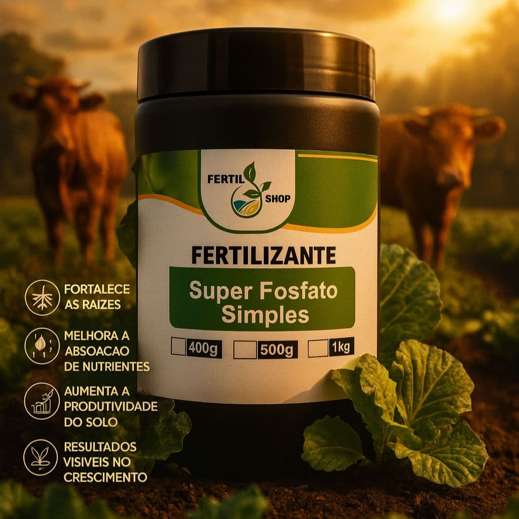 Adubo Super Fosfato Simples Granulado – Fertilizante NPK 00-18-00 Para Gramados | Variedade De Kg