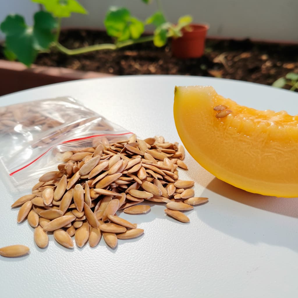 Sementes Melão Amarelo Ouro Super Doce (45 Sementes) Horta