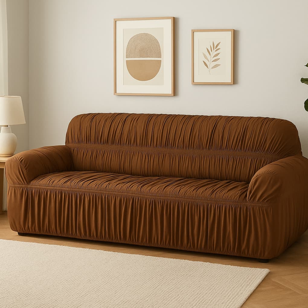 capa de sofa retratil 2 lugares de malha gel 100% poliéster capa elasticada e acabamento premium top