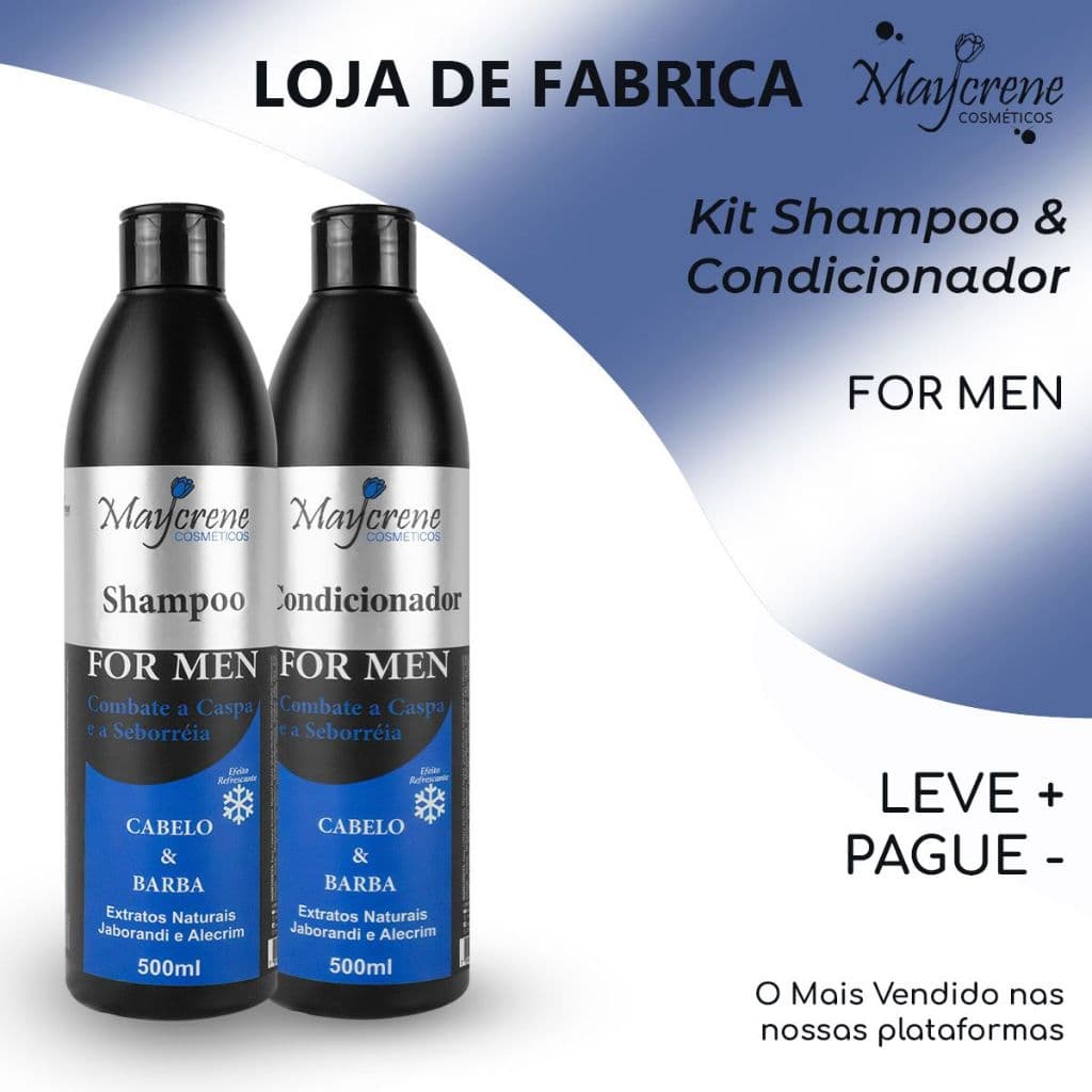 Kit For Men Maycrene 500ml