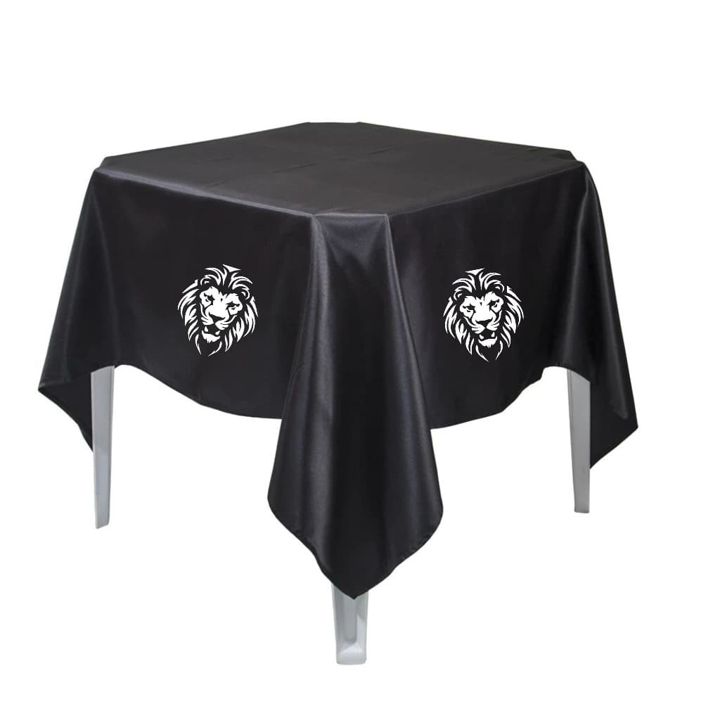 15 TOALHAS/ FORRO DE MESA PERSONALIZADO COR DA TOALHA PRETA