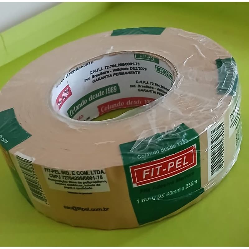 Fita Adesiva 250metros 45mm Fit-Pel