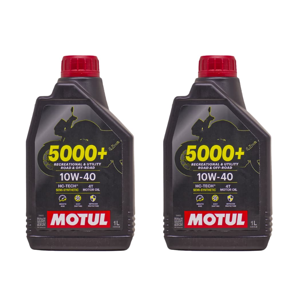 2L Oleo De Motor Motul 10W40 5000+ Para Moto Qualidade