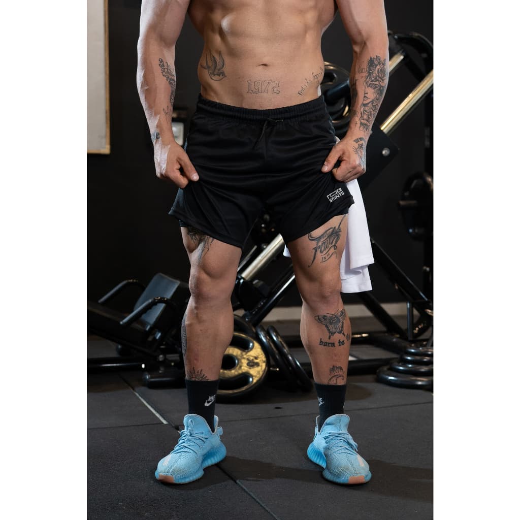 Shorts Masculino 2 em 1 Corrida Forrado Térmico
