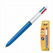 Caneta esferográfica 1.0 retrátil 4 cores Bic