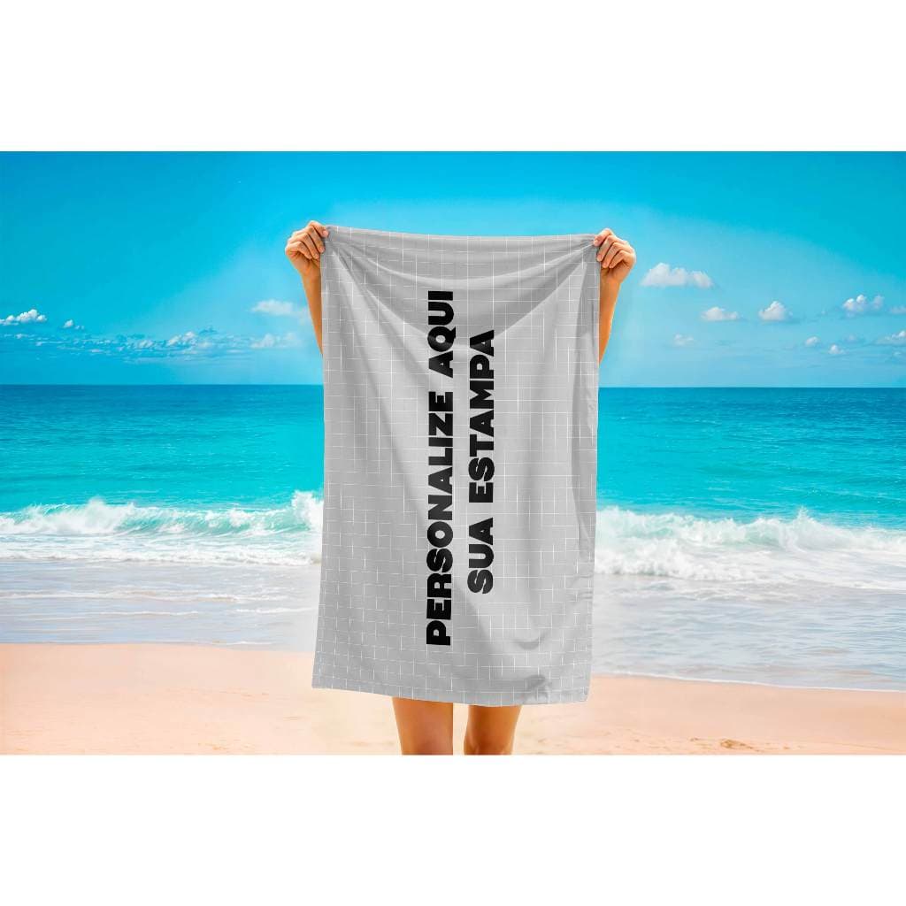 Cangas com Estampa Personalizada 170x100cm