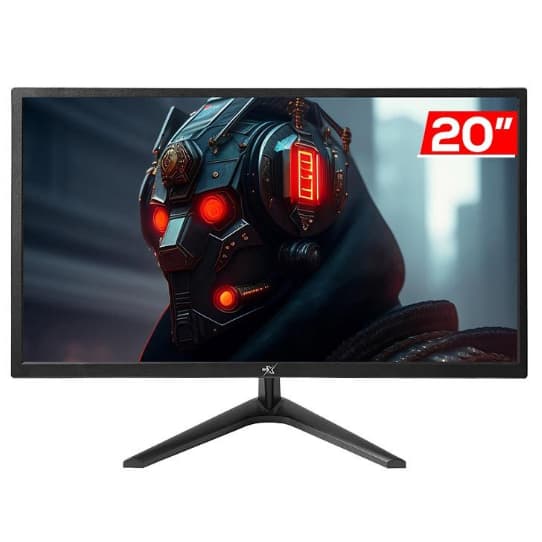 Monitor Brx Led 20 Polegadas Hdmi/vga 75hz 110/220v MBRX201BK