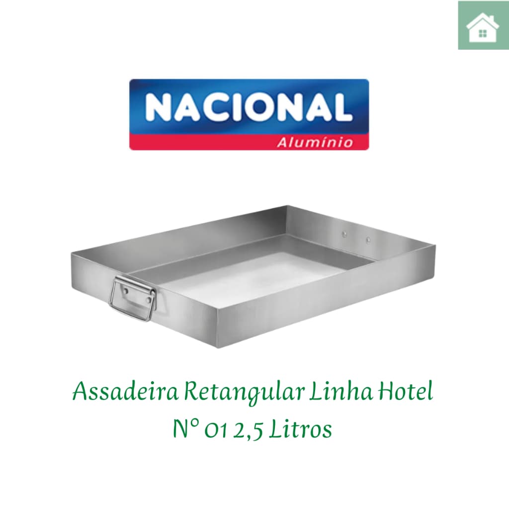 FORMA ASSADEIRA RETANGULAR GROSSA INDUSTRIAL RESTAURANTE LANCHONETE HOTEL