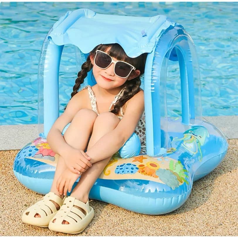 Boia Bote Bebê Cobertura Fralda Infantil  Boia Piscina Bebe