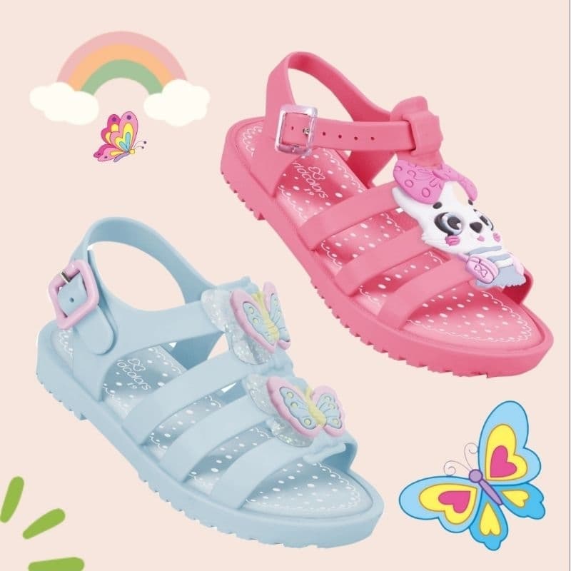 Sandália Feminina Infantil Drops Baby WorldColors