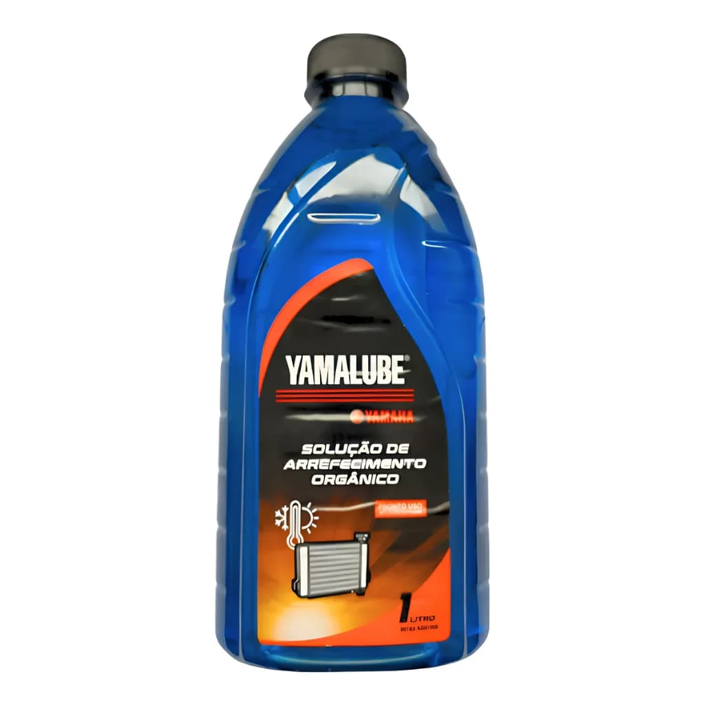 Aditivo Líquido Arrefecimento Radiador Yamalube 1 Litro Azul Mt03 R3 Mt07 R15 Xj6