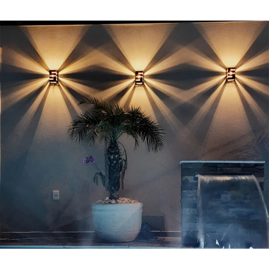 Kit  Arandela Bivolt Externa ou Interna + Lâmpada Led 5w Envio Full- escolha a quantidade desejada