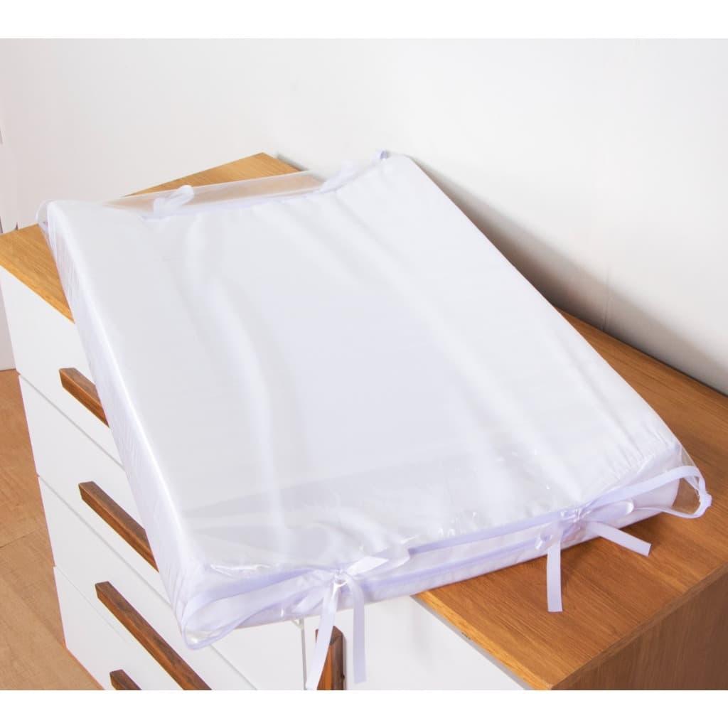 Trocador De Cômoda Anatômico Branco Menina Menino Plástico