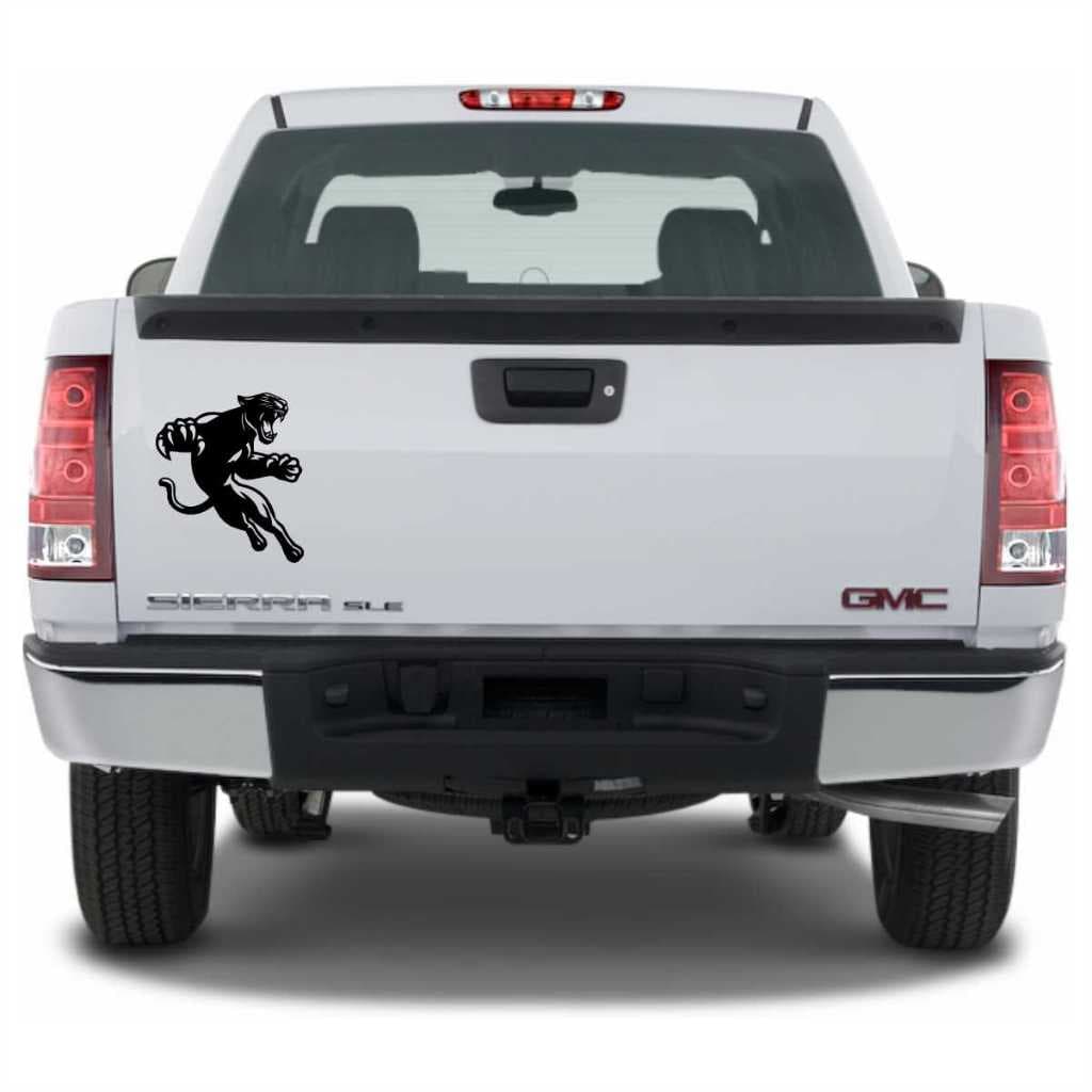 Adesivo Lataria Carro Pick-up Parede - Tattoo Jaguar 22x26cm