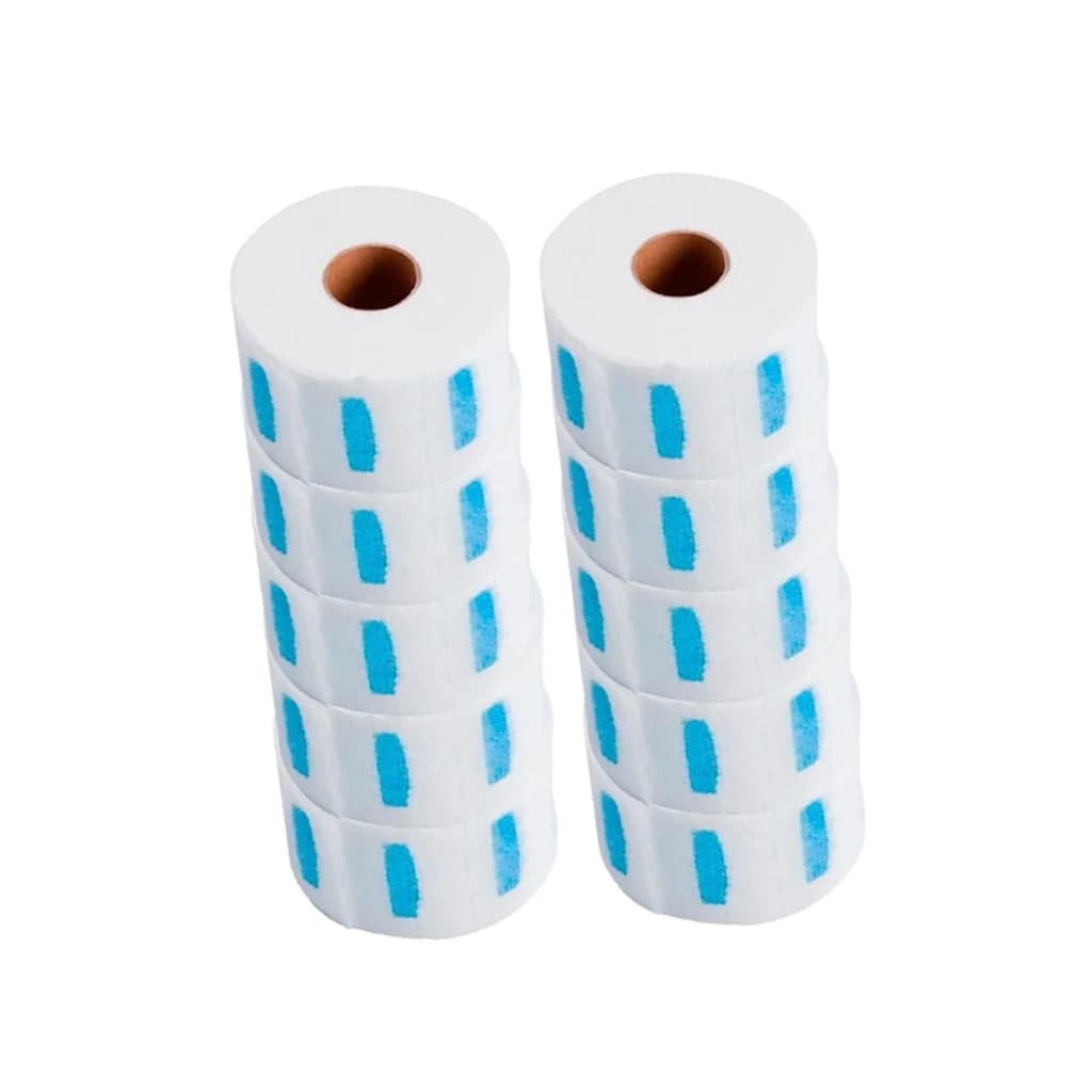 Gola Higiênica Neck Paper - 2 Tubos Com 5 Rolos Descartável
