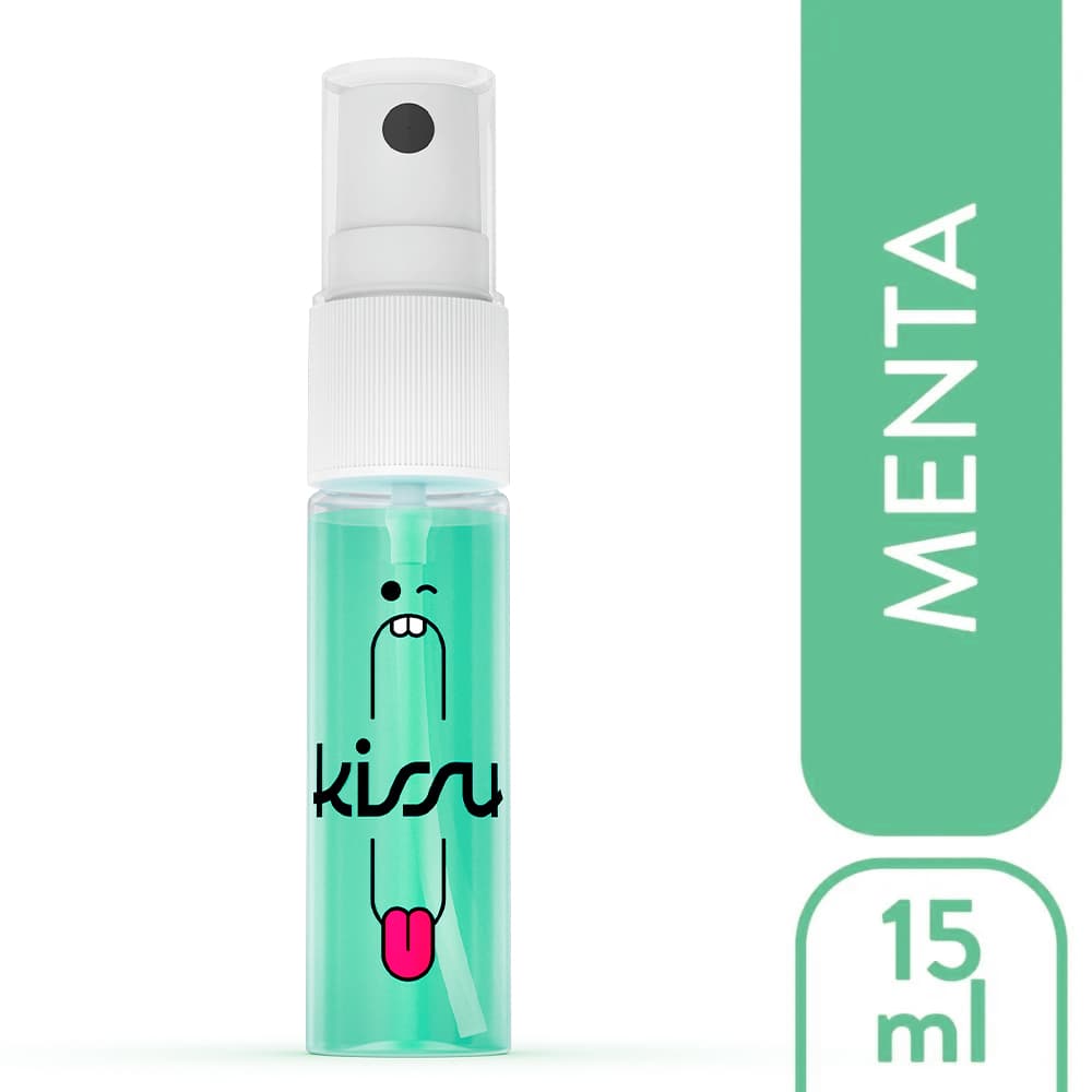 Spray Bucal Kissu Menta – Hálito Refrescante e Confiança (15ml)