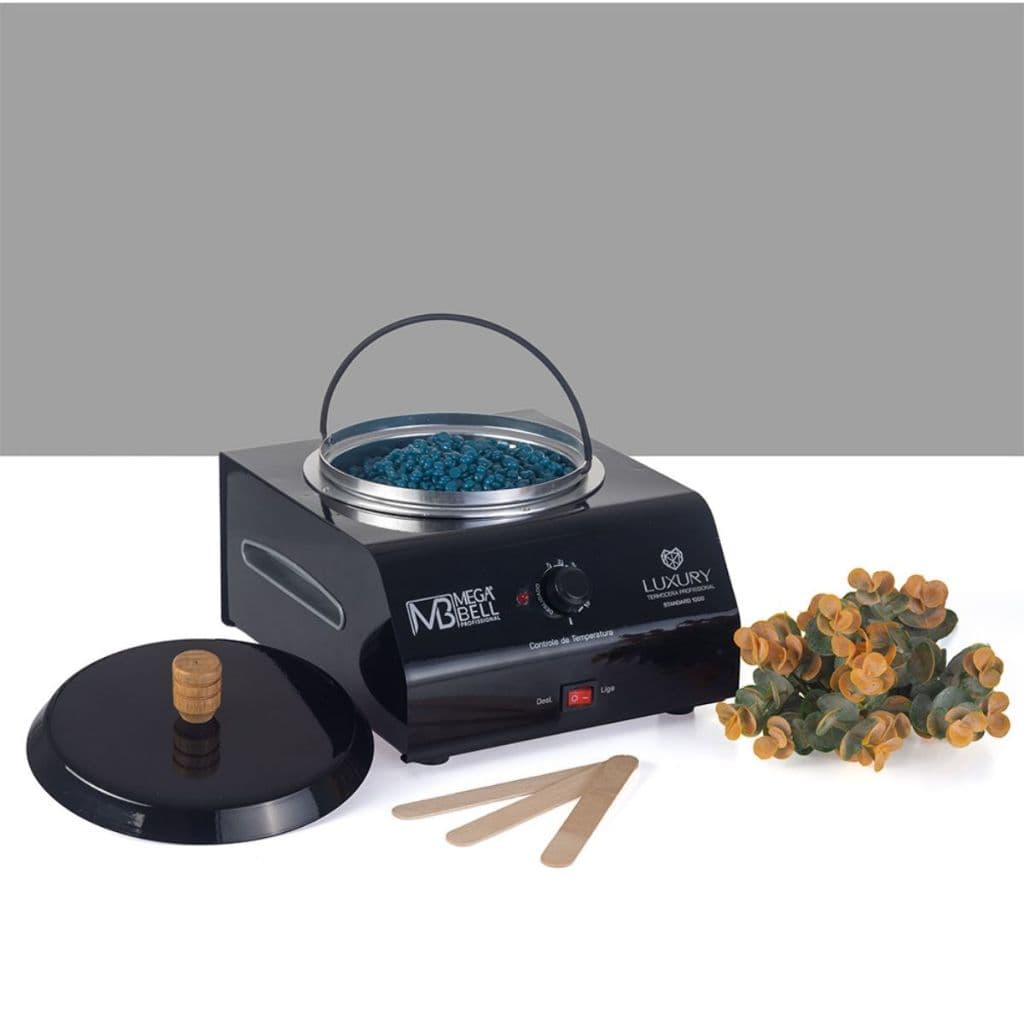 Termocera Profissional Luxury Com Refil Júnior 500g Preta - Mega Bell (378 MB)