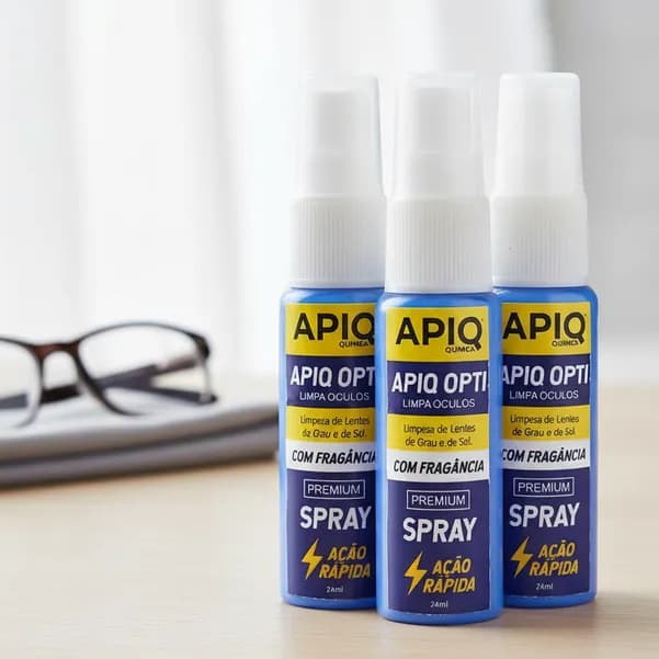 Spray Limpa Lente De Óculos De Sol e De Grau De Telas Pequeno Com Fragrância 24ML