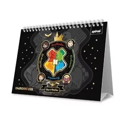 Calendário De Mesa 2026, Harry Potter Charms,1 UN