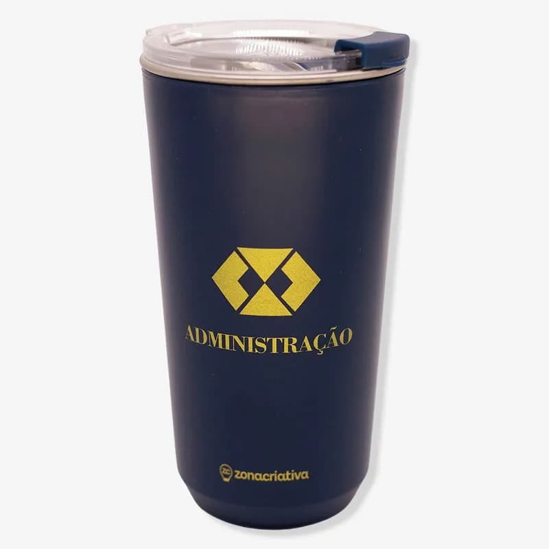 Copo Sky Profissões Administração Azul 500ml