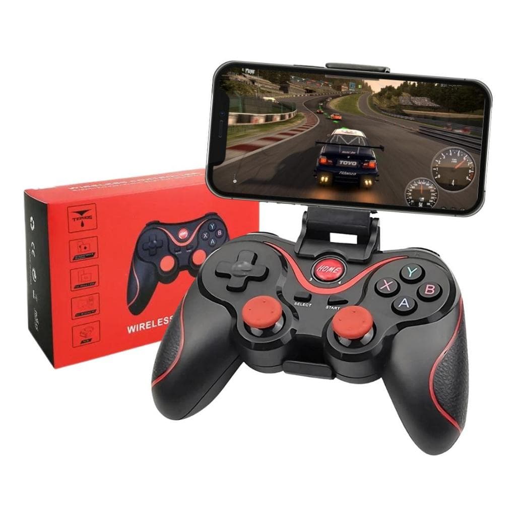 Controle Bluetooth Gamepad Joystick para Celular, PC e Smart TV