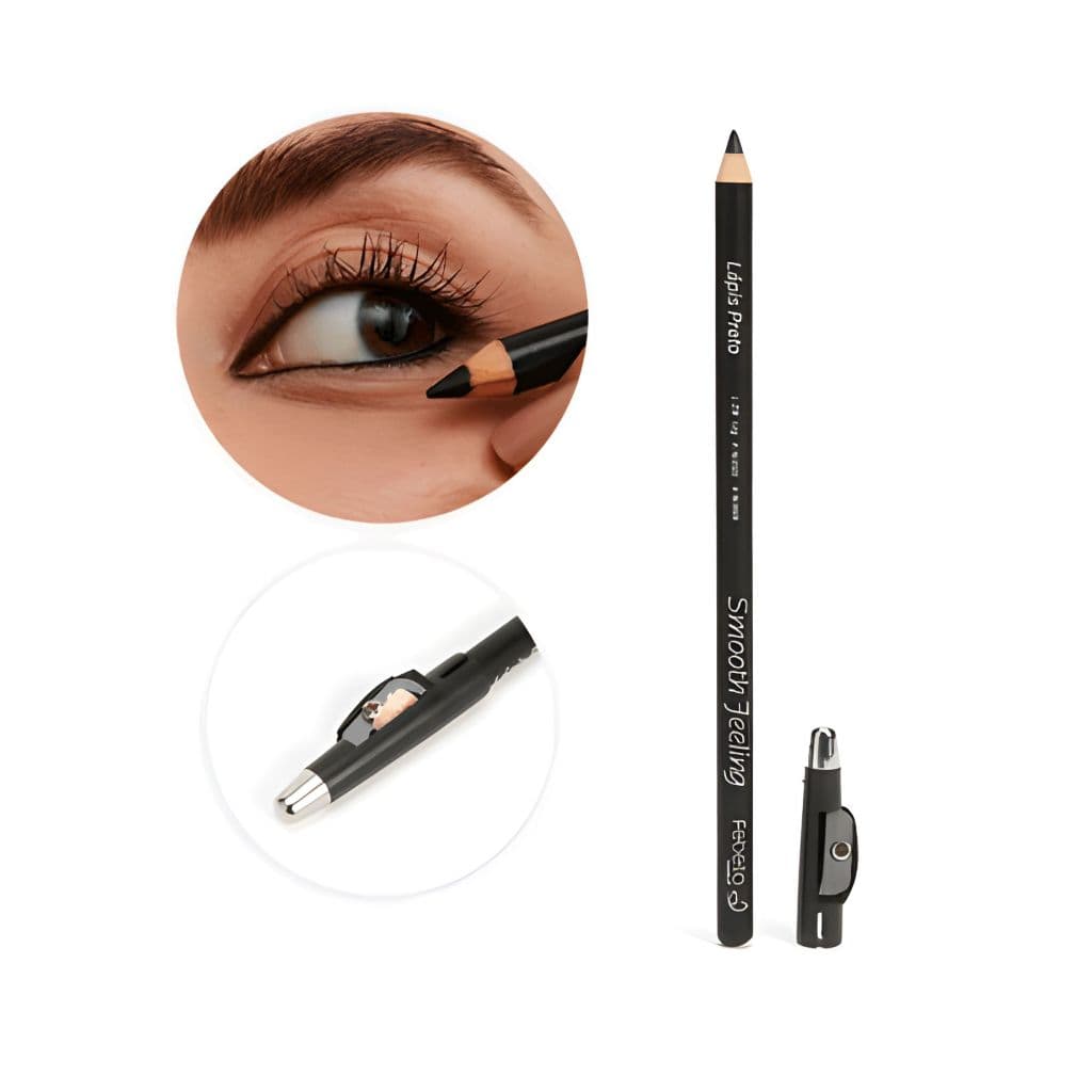 Lápis Delineador para Olhos com Apontador Embutido – Smooth Feeling