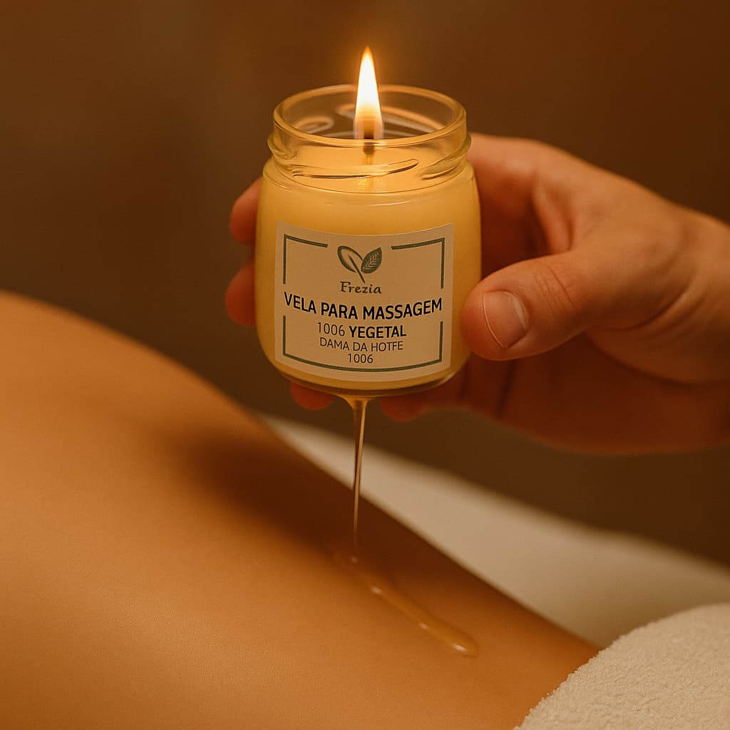 Vela de Massagem Artesanal | Hidratante Corporal |100% Vegetal 100g  | RELAXAMENTO E AUTOCUIDADO