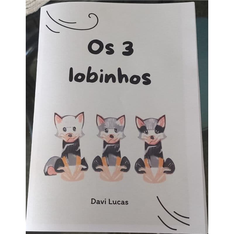 Livros infantil - Os 3 lobinhos