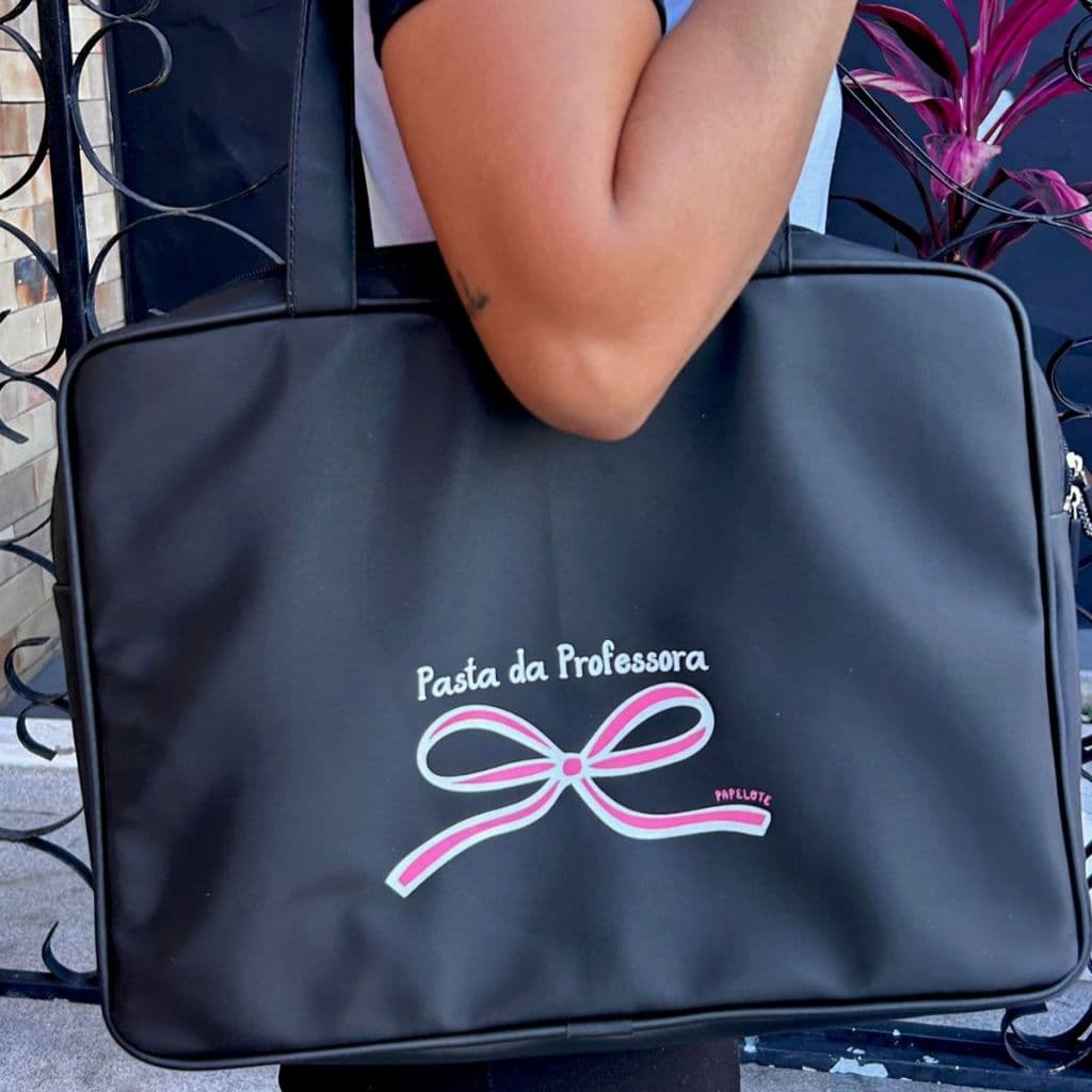Pasta Case Notebook com Alça Papelote Macbook Bolsa Feminina Capa Protetora