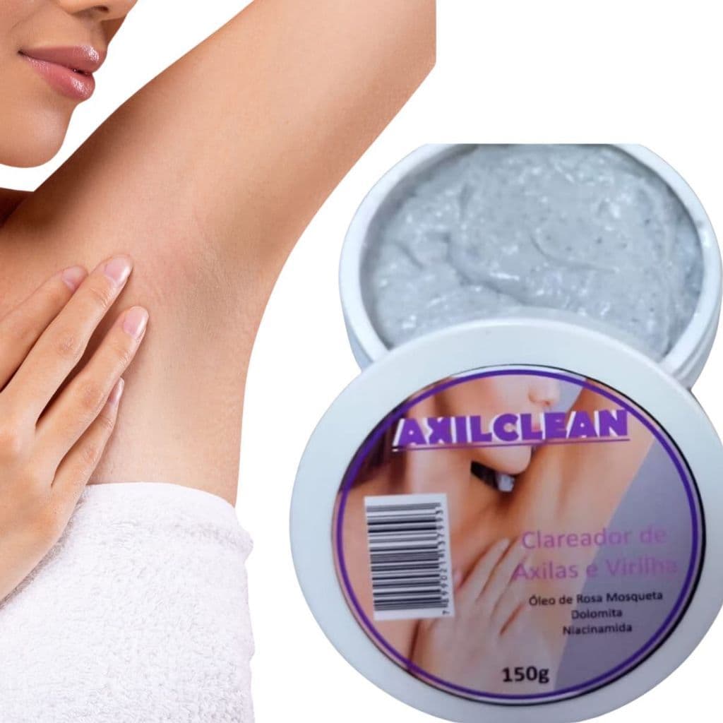 Creme super Clareador De Manchas Axilas E Virilha e Espinhas Acnes Cicatriz e Estrias -  Com Óleo De Dolomita 150 gr