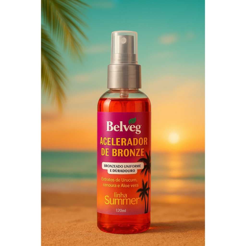 Acelerador de Bronzeado Spray DepiBell Cenoura e Amendoas 120ml